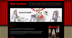 Desktop Screenshot of bonermovie.com